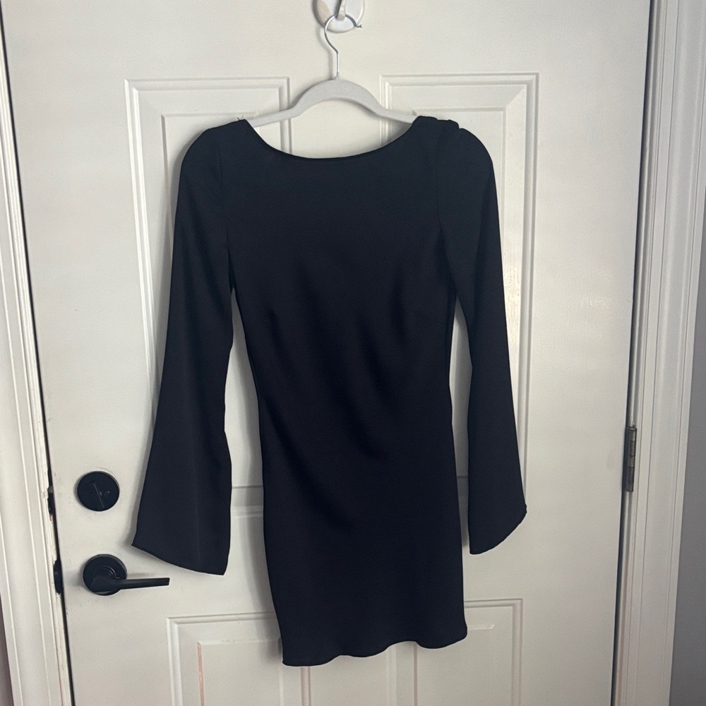Rumored Black Long Sleeve Dress